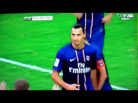 Premier but de Zlatan Ibrahimovic avec le PSG