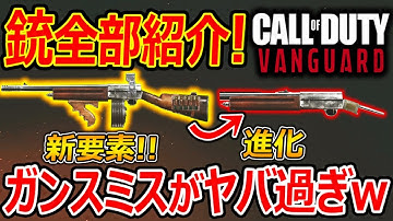 【CoD:V】新作CoDの銃 全部紹介!!『進化したガンスミスがアホすぎる件ww(誉め言葉)』【CoDVanguard:実況者ジャンヌ】