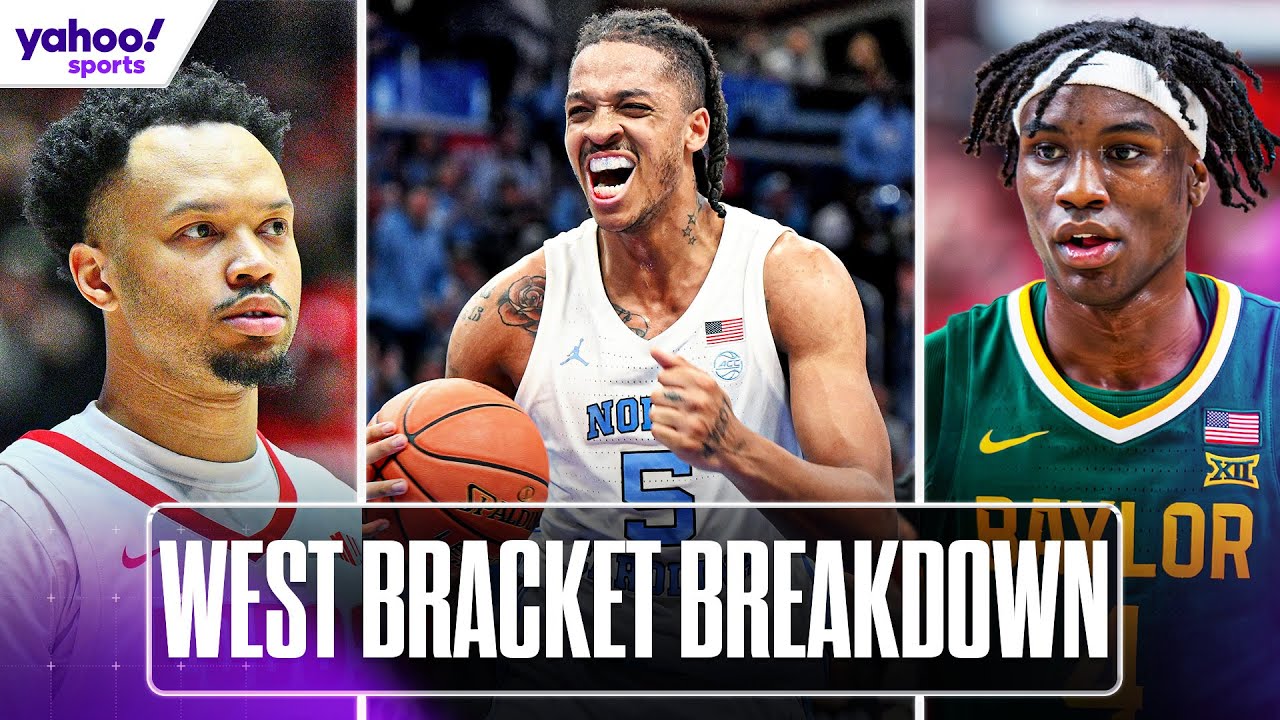 WEST Region BRACKET BREAKDOWN for NCAA Men's Tournament