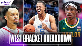WEST Region BRACKET BREAKDOWN for NCAA Men's Tournament | Yahoo Sports