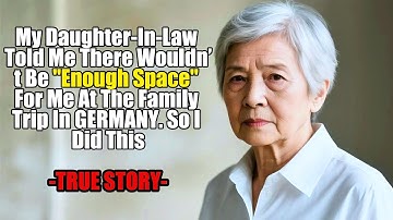 HER STORY FROM GERMANY👵💔 My Daughter-In-Law Told Me There Wouldn’t Be "Enough Space" For Me At ...