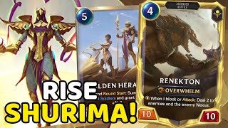 RENEKTON AZIR RISE SHURIMA | Legends of Runeterra