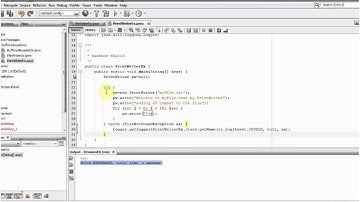 Java  IO   PrintWriter Stream