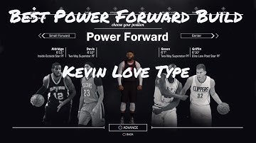 NBA 2K17 BEST POWER FORWARD BUILD OVERPOWERED STRETCH BIG ARCHETYPE?