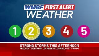 FIRST ALERT: Strong to severe storms likely in some areas today