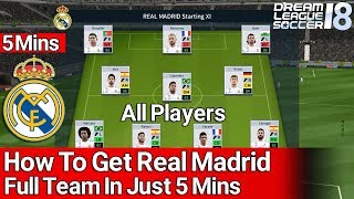 About video: watch how to get free real madrid full team in dream
league soccer 2018. this is new current dls 18. include all m...