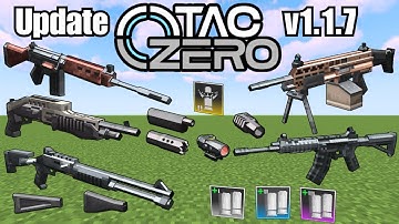 Minecraft TaCZ New Update | v1.1.7 Showcase (All New Guns)