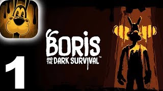 Boris and the Dark Survival | Night 1 - 5 | Gameplay Walkthrough Video Part 1 (iOS Android) screenshot 2