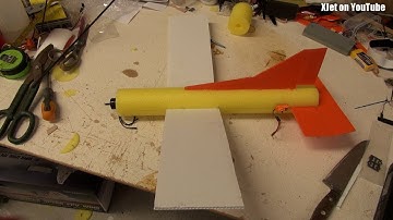 Build an RC plane from pool noodles and realtor signs