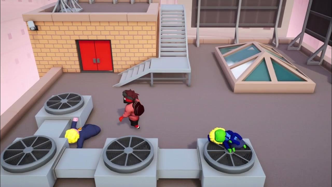 Slick GIGATHROW! (Gang Beasts) YouTube