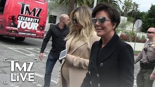 Kris Jenner & Khloe Came Face To Face With The Tmz Tour Bus Tmz Live