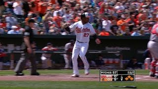 BOS@BAL: Orioles plate six runs vs. Red Sox in 3rd