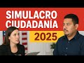 Simulacro Entrevista Ciudadanía Americana 2025 | Examen Completo USCIS en Español