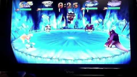 Crash Bash 200% Walkthrough Part 11 Melt Panic (Trophy, Gem and Crystal)
