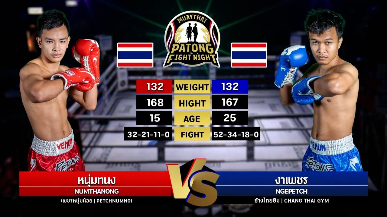 Numthanong Petchnumnoi vs Ngepetch Chang Thai Gym