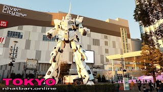 Diver City Tokyo in Winter ダイバーシテイ東京プラザ 4k t