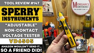 SPERRY Non Contact Voltage Tester  ADJUSTABLE SENSITIVITY #tools #electric  #sperry  #electrician