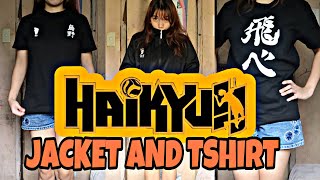 MY Haikyuu Karasuno Jacket and Tshirt is here - Anime