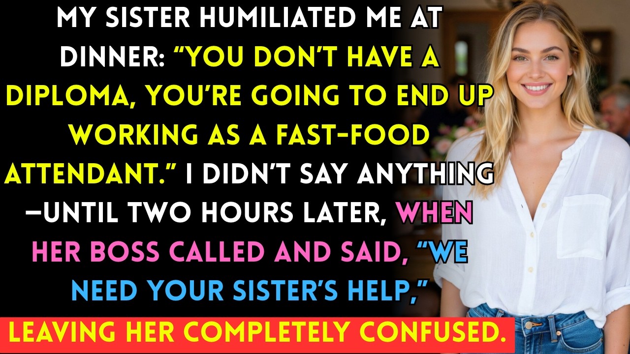 My Sister Mocked Me: 