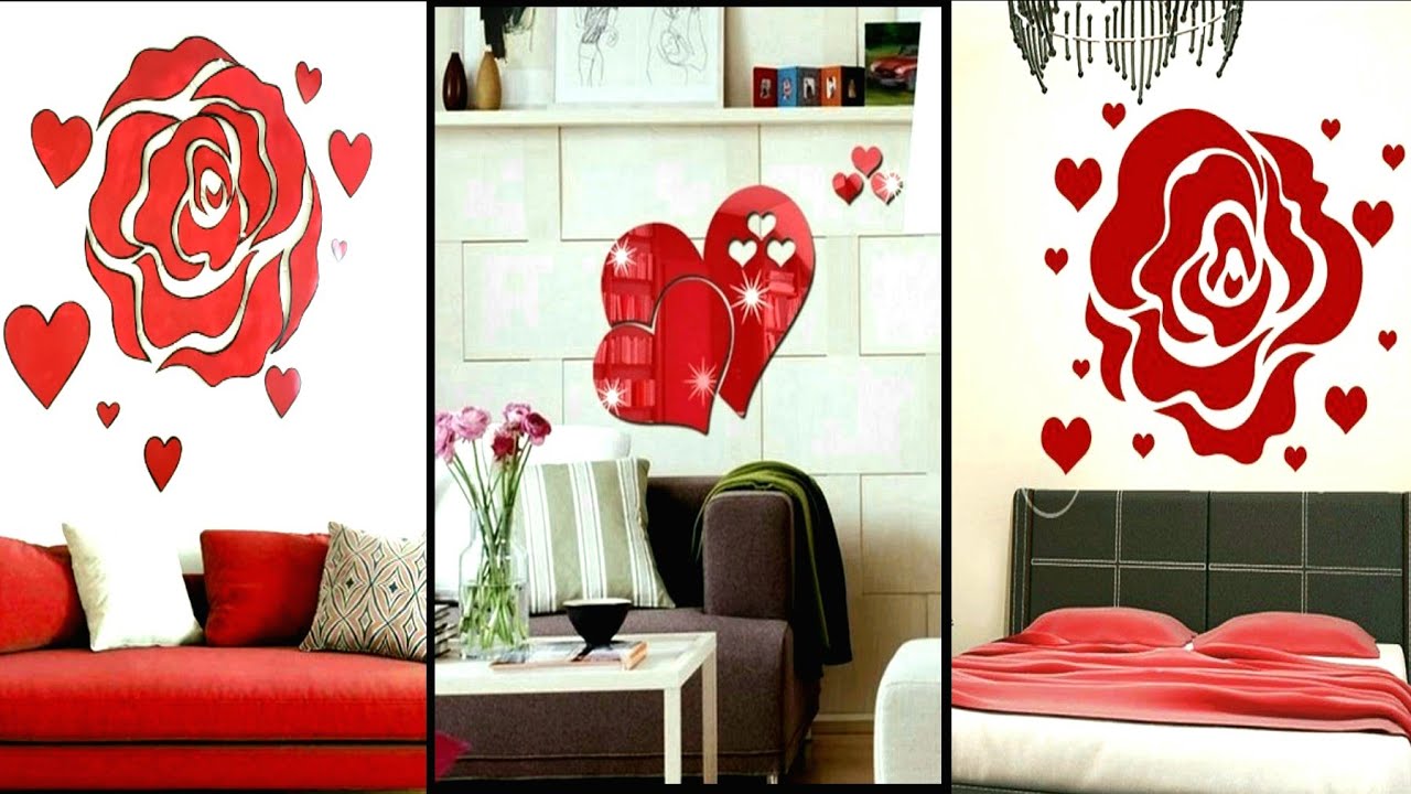 valentine day decor ideas | Craft Angel - YouTube