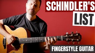 SCHINDLER'S LIST - fingerstyle guitar arrangement