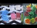 What beads to use for making French beaded flowers