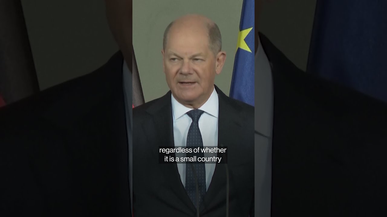 Germany S Scholz Reacts To Trump Threat Annex Canada