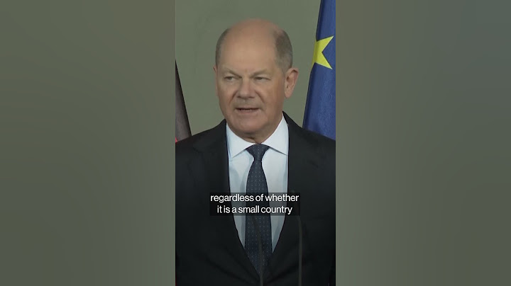 Germany's Scholz Reacts to Trump's Threat to Annex Canada