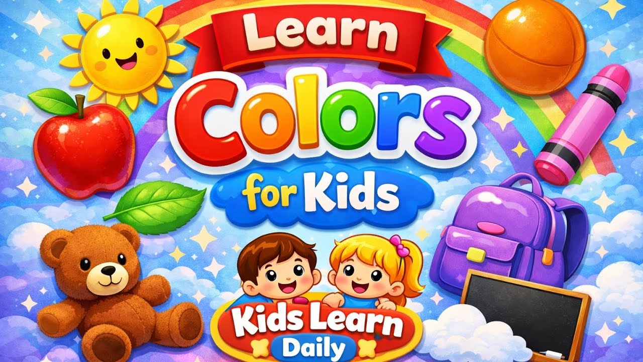 Colors Name for Kids | Colors for Kids | Learn Colors Easily 🌈 | Learn Colors 