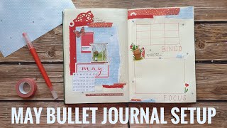 °• MAY Bullet Journal Setup •°