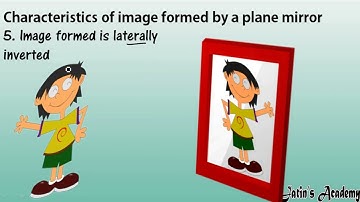 Characteristics of image formed by a plane mirror ch 2 reflection class 7th ICSE @jatinacademy