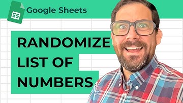 Hoe je een reeks in Google Sheets randomiseert