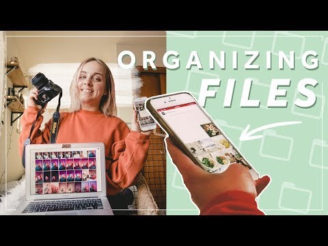 How I Organize DIGITAL FILES | My file organization system 📁