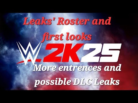 WWE 2K25 New Entrances & Potential Dlc Leaks - YouTube