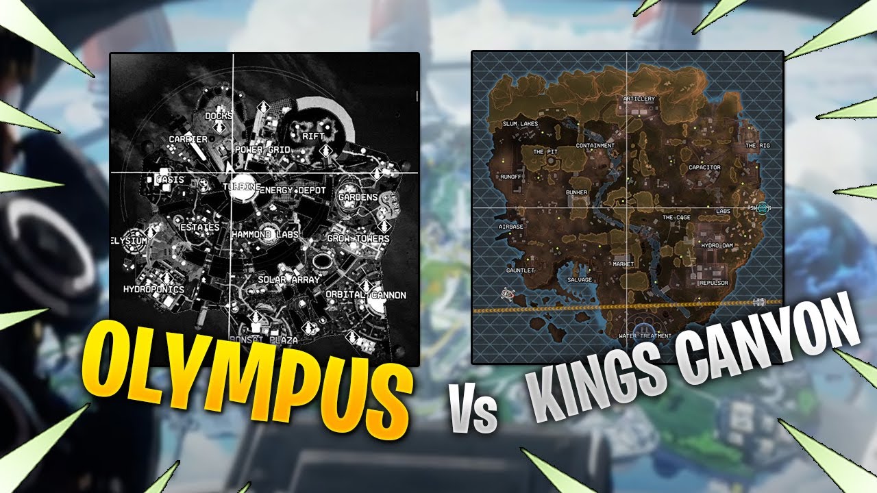 Olympus Vs Kings Canyon Size Comparison Youtube