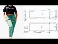 MOLDE DE JOGGER  PANTALON DAMA  (2020) | tips de confeccion