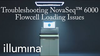 Troubleshooting NovaSeq 6000 flow cell loading issues