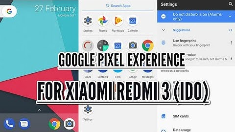 Pixel Experience Redmi 3 ido | update redmi 3 to android 8.1.0 Oreo | custom rom
