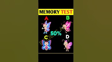 Memory Test #11 | Riddles And Puzzles For Iq Test | #shorts
