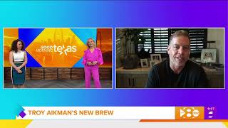 Troy Aikman Joins Good Morning Texas to Talk New Beer, EIGHT (WFAA ABC 8) - 1\/11\/22