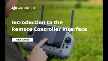 Agras Tutorial: Introduction to the Remote Controller Interface