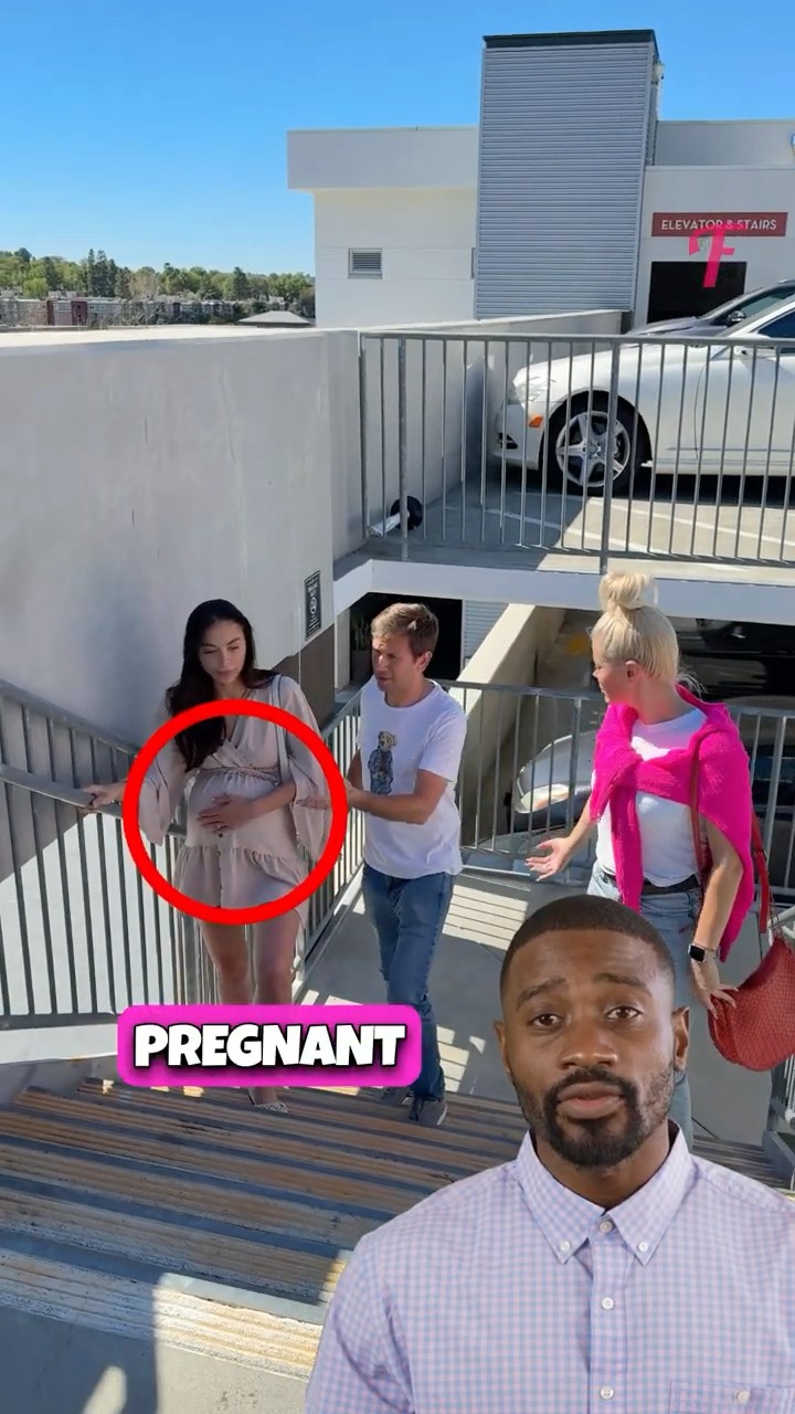 His Girlfriend Got Jealous When He Helped a Pregnant Woman! #shorts
