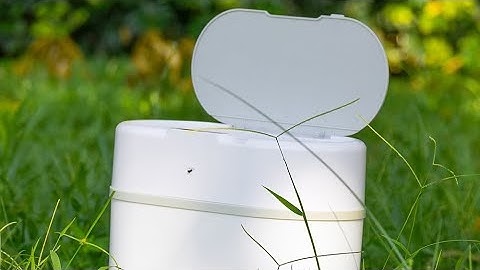 Automatic Trash Can with Negative Ions No Smell