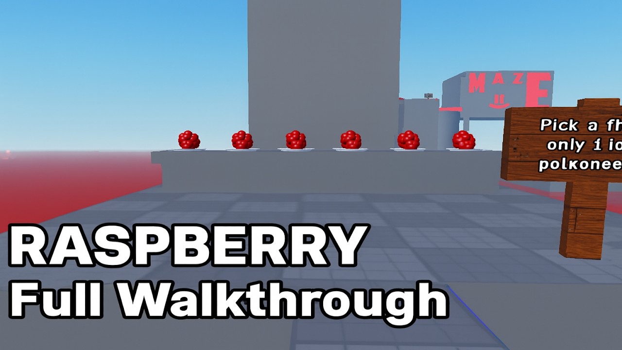 Roblox - raspberry - [Full Walkthrough] - YouTube