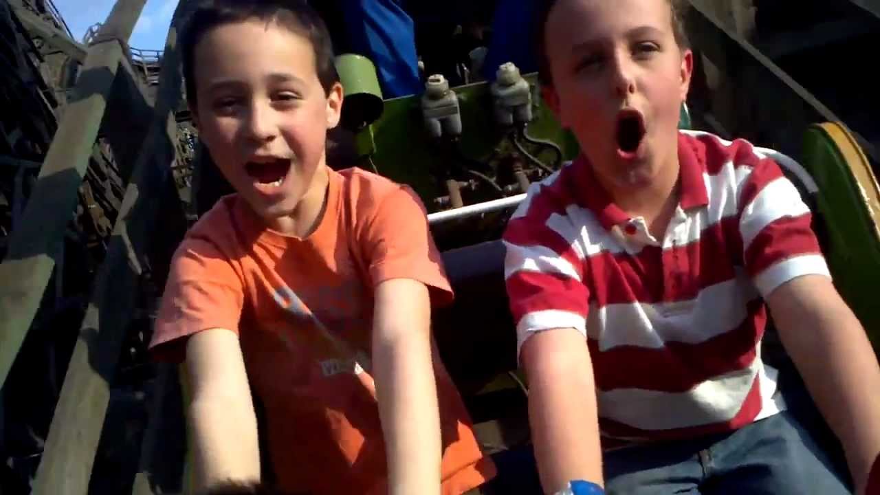 First roller coaster in Budapest - Hullámvasút - YouTube