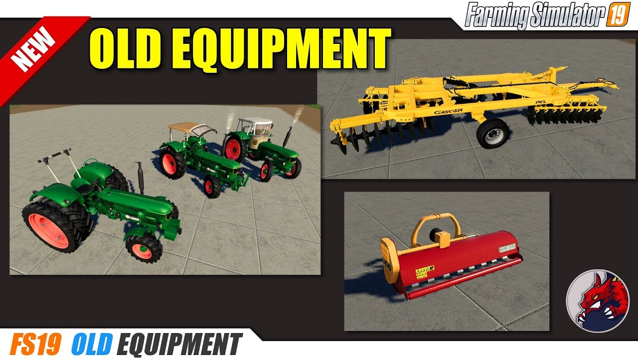 FS19 | New Mods (2019-07-14) - review - YouTube