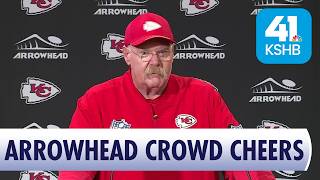 Chiefs HC Andy Reid praises Arrowhead crowd against AFC West rival Chargers