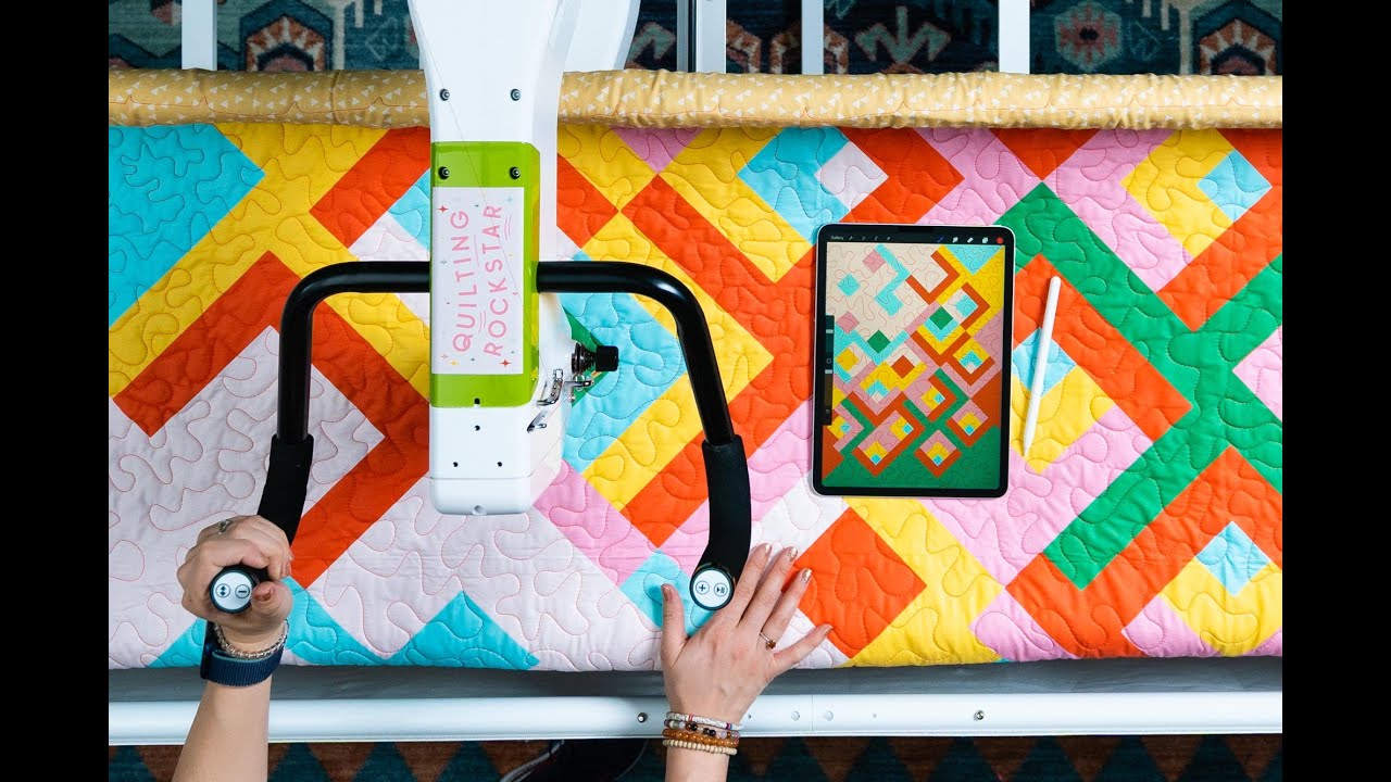 Введение в Procreate для квилтеров