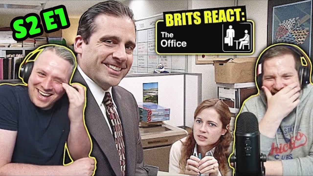 British Guys HILARIOUS The Office Reaction | Season 2 Episode 1 (The Dundies)