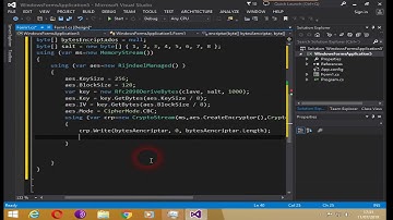 Encriptar o Cifrar Archivos Con C# utilizando Rijndael